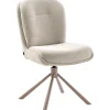 Eetkamerstoel Texico draaibaar beige