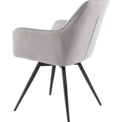 Eetkamerstoel Tiptoni draaibaar grijs
