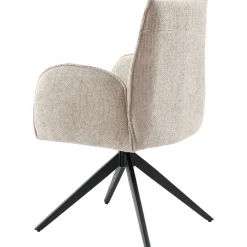 Eetkamerstoel Troi draaibaar beige