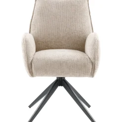Eetkamerstoel Troi draaibaar beige