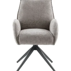 Eetkamerstoel Troi draaibaar grijs
