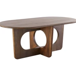 Eettafel Aseri mangohout 160x90 cm Deens ovaal