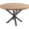 Eettafel Caltana 130 cm lichtbruin rond