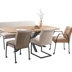 Eettafel Levado 200x100 cm Deens ovaal