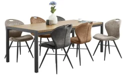 Eettafel Mantera 160x90 cm rechthoekig lichtbruin