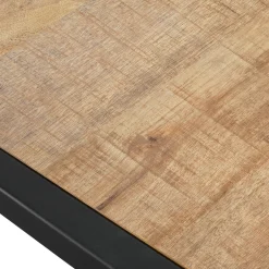 Eettafel Mantera 220x100 cm rechthoekig lichtbruin