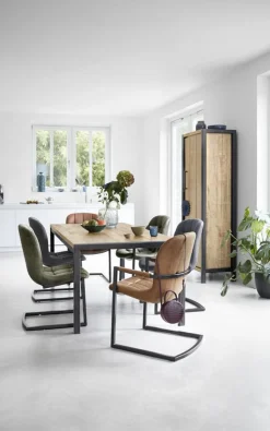 Eettafel Mantera 190x90 cm rechthoekig lichtbruin