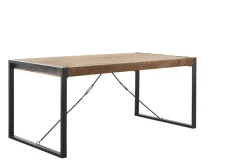 Eettafel Newhaven U-poot 140x80 cm rechthoekig
