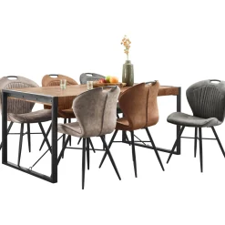 Eettafel Newhaven U-poot 180x90 cm rechthoekig