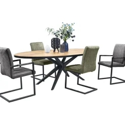 Eettafel Santon 200x102 cm ovaal