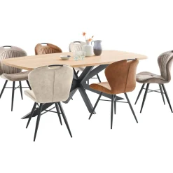 Eettafel Walden eikenhout 180x100 cm Deens ovaal