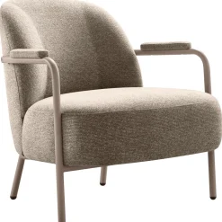Fauteuil Galesse taupe