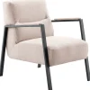 Fauteuil Safira beige