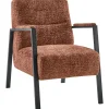 Fauteuil Safira bruin