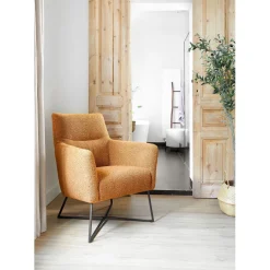 Fauteuil Varne geel basic comfort