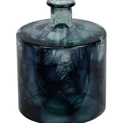 Fles Vialo blauw breed