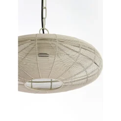 Hanglamp Ahero 18x40 cm beige