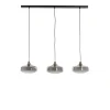 Hanglamp Ambada smoke glas 3-lichts