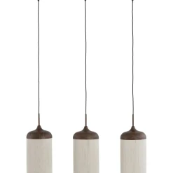 Hanglamp Skye bruin 3-lichts