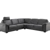 Hoekbank Candelas antraciet relaxfunctie excellent comfort