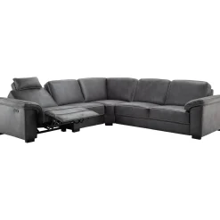Hoekbank Candelas antraciet relaxfunctie excellent comfort