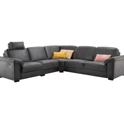 Hoekbank Candelas antraciet relaxfunctie excellent comfort