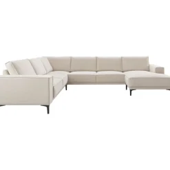 Hoekbank links Calira beige premium comfort