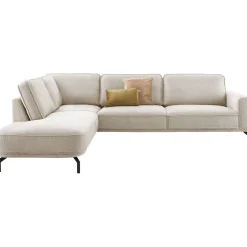 Hoekbank links Loretio beige basic comfort