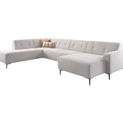 Hoekbank links Tordera grijs basic comfort