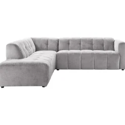Hoekbank links Vizela grijs basic comfort