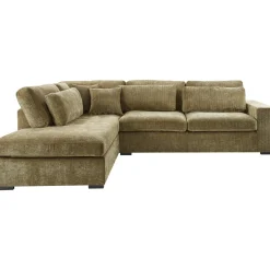 Hoekbank links Yukom groen premium comfort