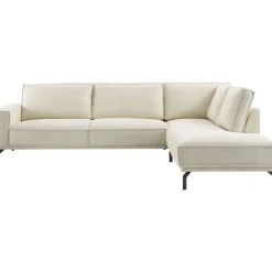 Hoekbank rechts Alburg beige premium comfort