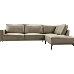 Hoekbank rechts Alburg groen basic comfort