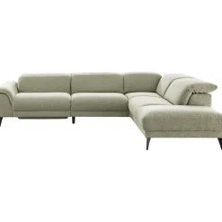 Hoekbank rechts Alunda groen relaxfunctie premium comfort