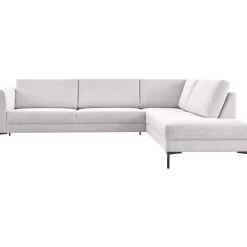 Hoekbank rechts Arluno grijs basic comfort