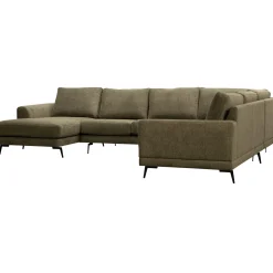 Hoekbank rechts Flandria donkergroen supreme comfort