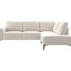 Hoekbank rechts Garzeno beige basic comfort