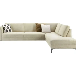 Hoekbank rechts Gulnare beige basic comfort