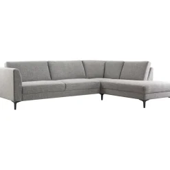 Hoekbank rechts Gulnare grijs premium comfort
