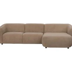 Hoekbank rechts Harper bruin basic comfort