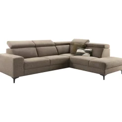 Hoekbank rechts Ixonia grijs excellent comfort