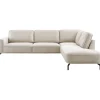 Hoekbank rechts Loretio beige basic comfort