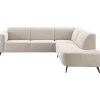 Hoekbank rechts Micco beige basic comfort