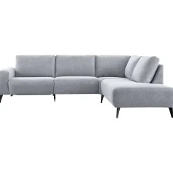 Hoekbank rechts Nyborg grijs basic comfort
