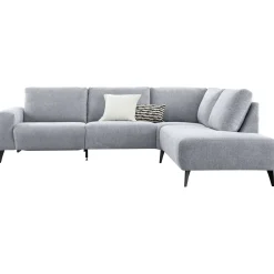 Hoekbank rechts Nyborg grijs basic comfort