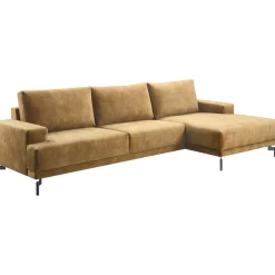 Hoekbank rechts Ostuni groen premium comfort