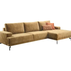 Hoekbank rechts Ostuni groen premium comfort