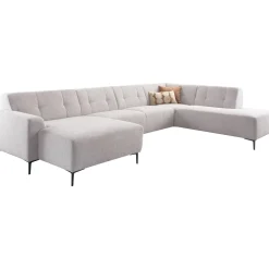 Hoekbank rechts Tordera grijs basic comfort