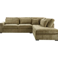 Hoekbank rechts Yukom groen premium comfort