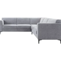 Hoekbank Ridgway grijs basic comfort